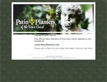 Tablet Screenshot of patioplanters.org